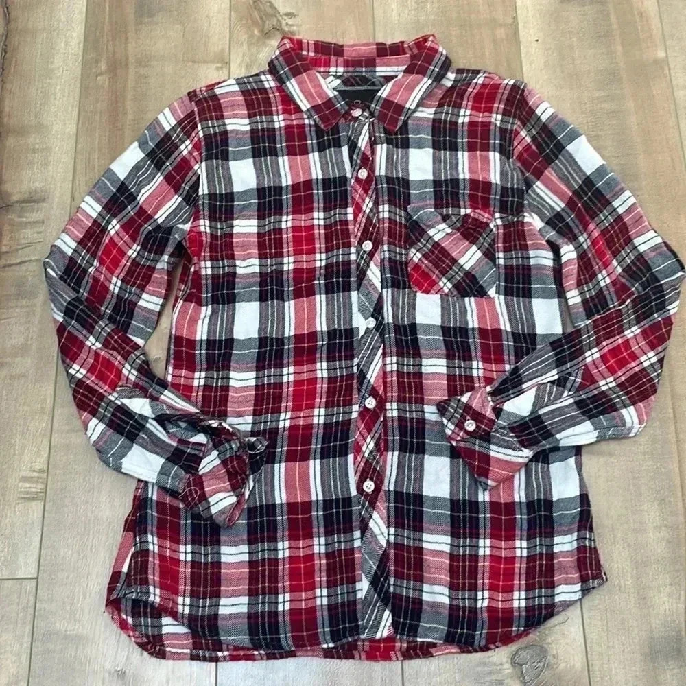 Rails Hunter Button Down Top Shirt Sz XS